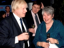 Photo of Boris Johnson, Kit Malthouse and Sue Rich