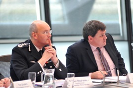 Photo of Commissioner and Kit Malthouse, vice chair of the MPA