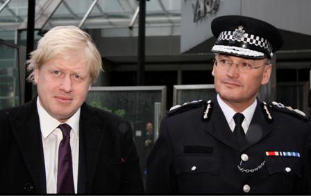 Photo of the Mayor of London and the MPS Commissioner