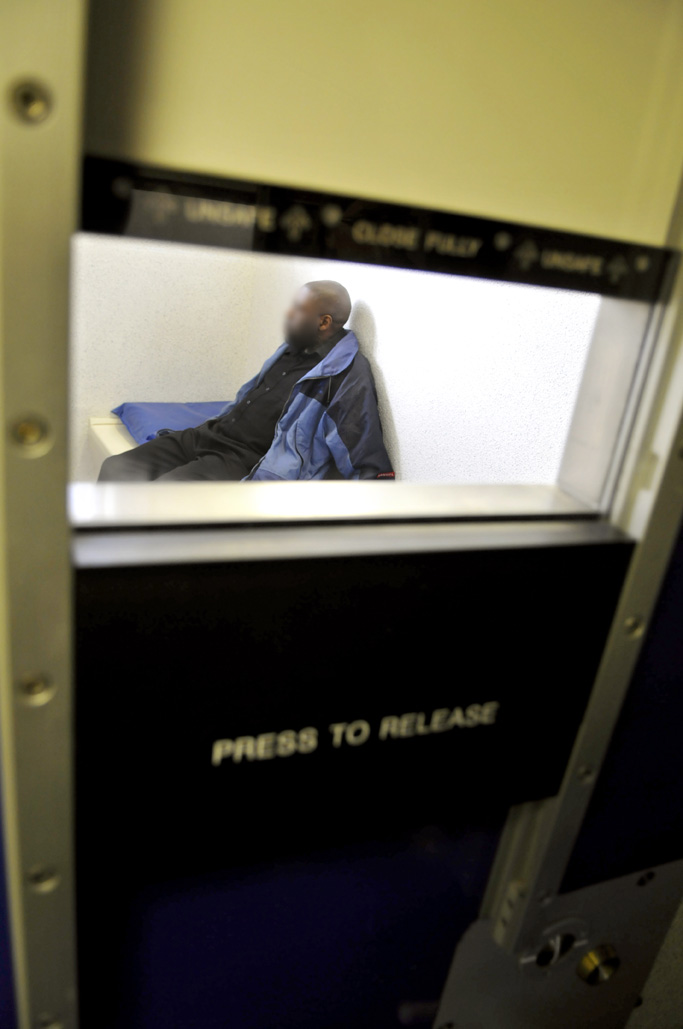Photo of a detainee